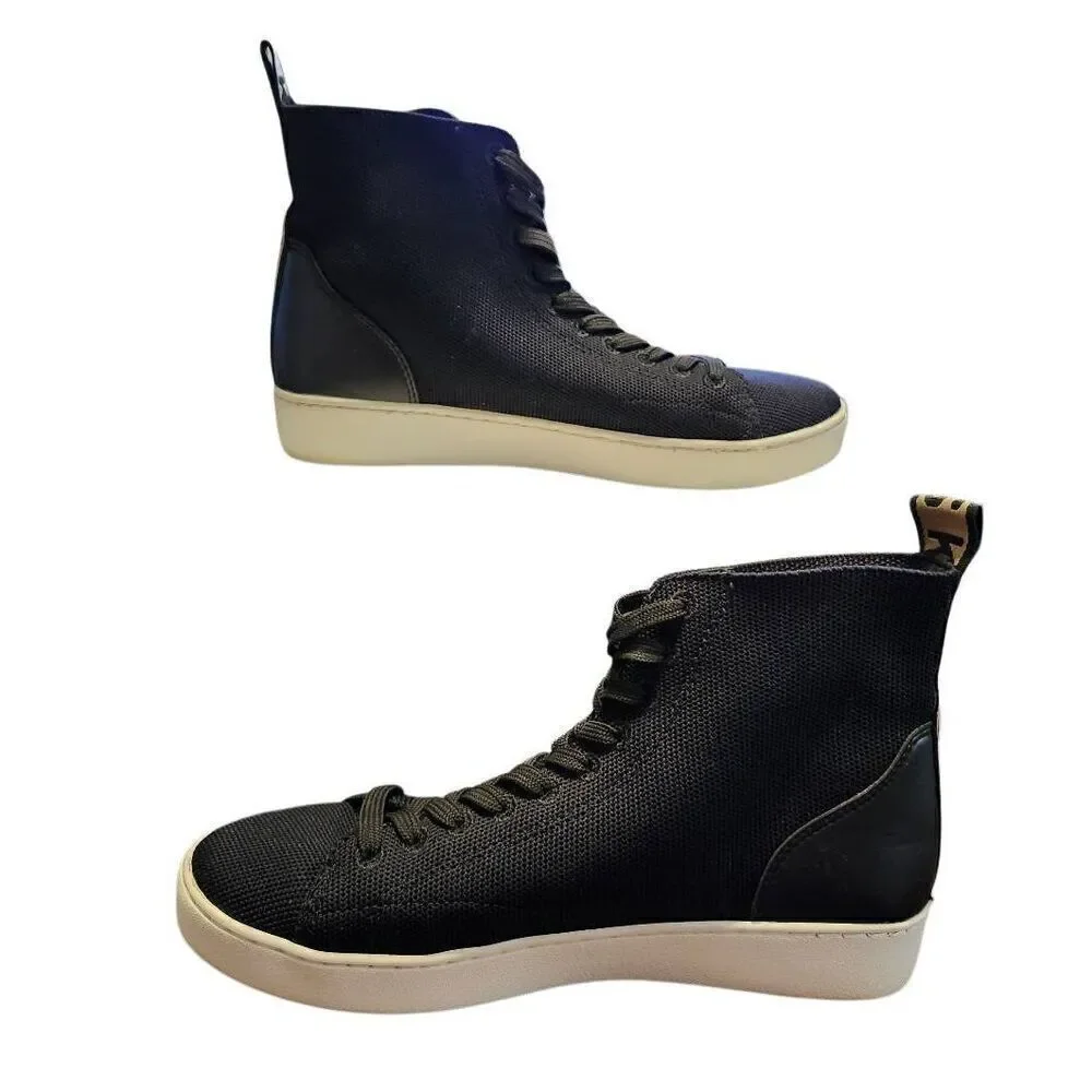 MICHAEL Michael Kors Womens Edie Black Casual and Fashion Sneakers Size 7.5